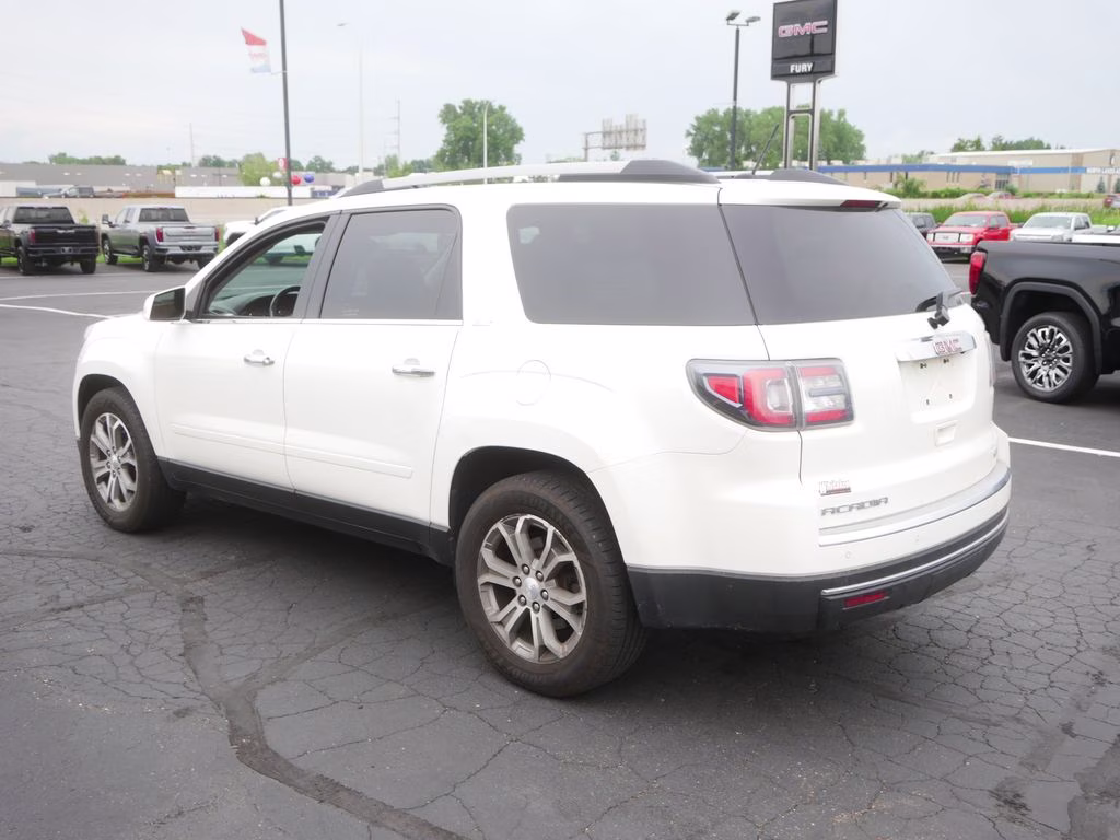 2015 Summit White GMC Acadia SLT-2 AWD SUV