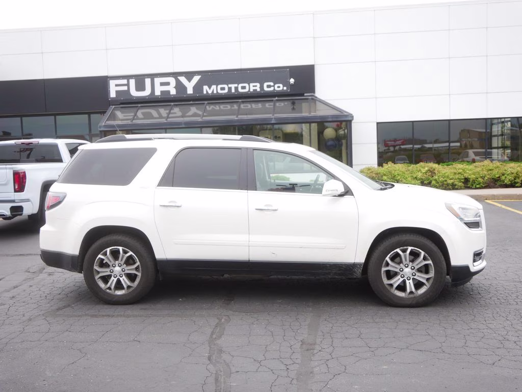 2015 Summit White GMC Acadia SLT-2 AWD SUV