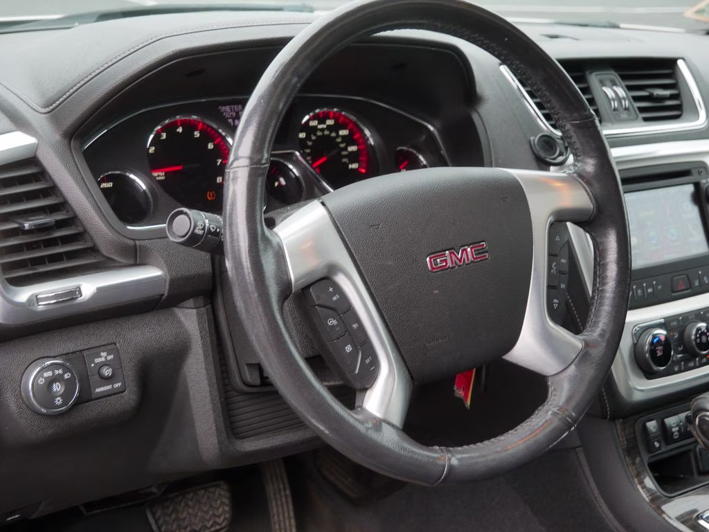 2015 Summit White GMC Acadia SLT-2 AWD SUV