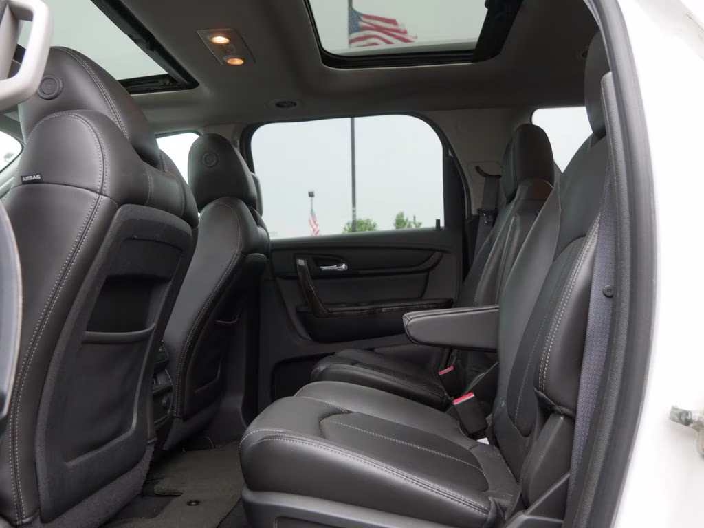2015 Summit White GMC Acadia SLT-2 AWD SUV
