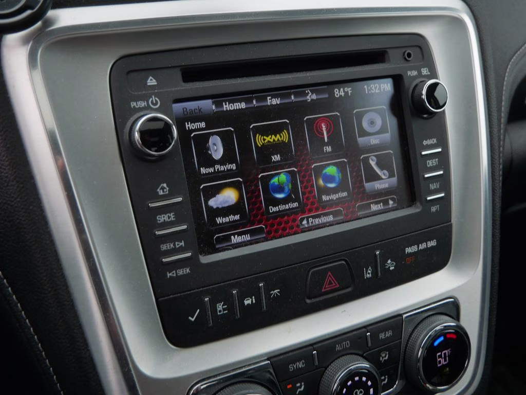2015 Summit White GMC Acadia SLT-2 AWD SUV