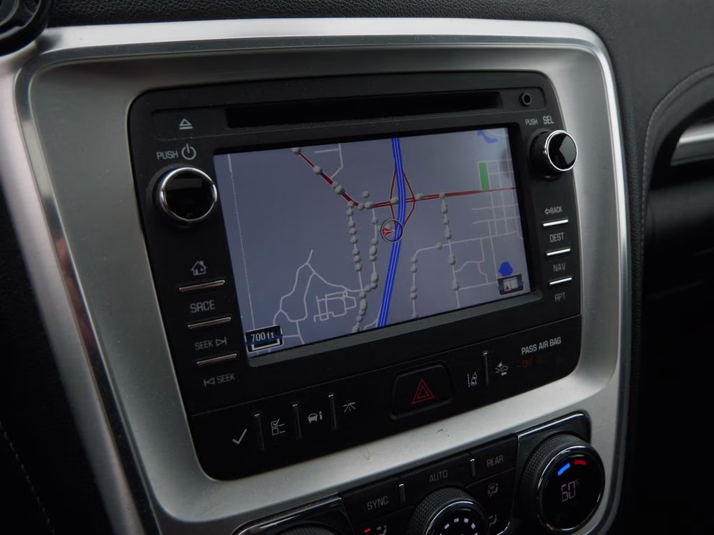 2015 Summit White GMC Acadia SLT-2 AWD SUV