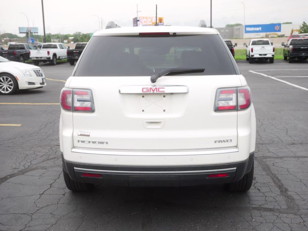 2015 Summit White GMC Acadia SLT-2 AWD SUV