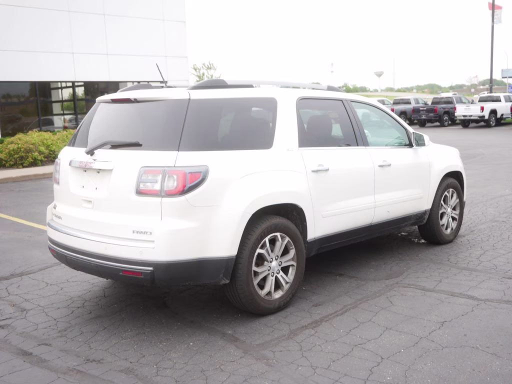 2015 Summit White GMC Acadia SLT-2 AWD SUV
