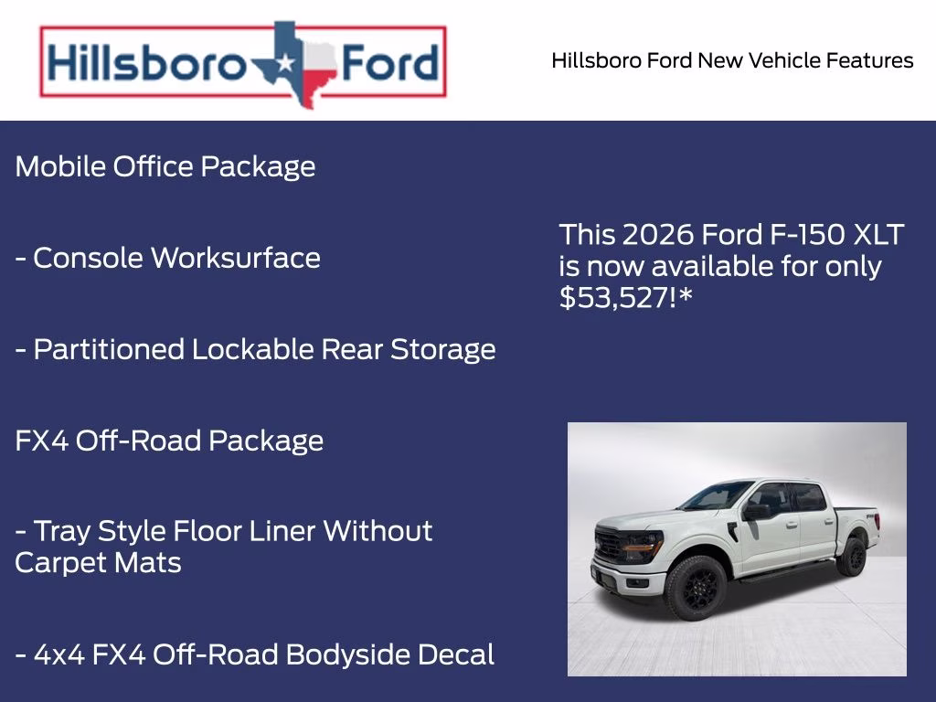 2026 Avalanche Ford F-150 XLT 4X4 Truck