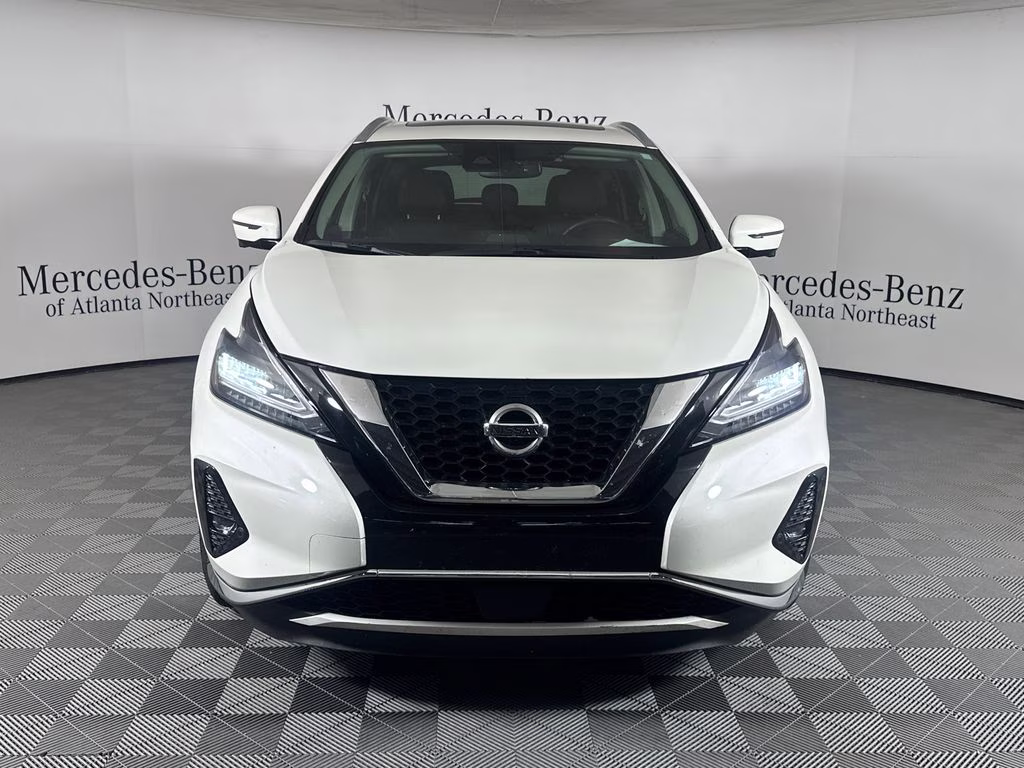 2020 Pearl White Tricoat Nissan Murano SL FWD SUV