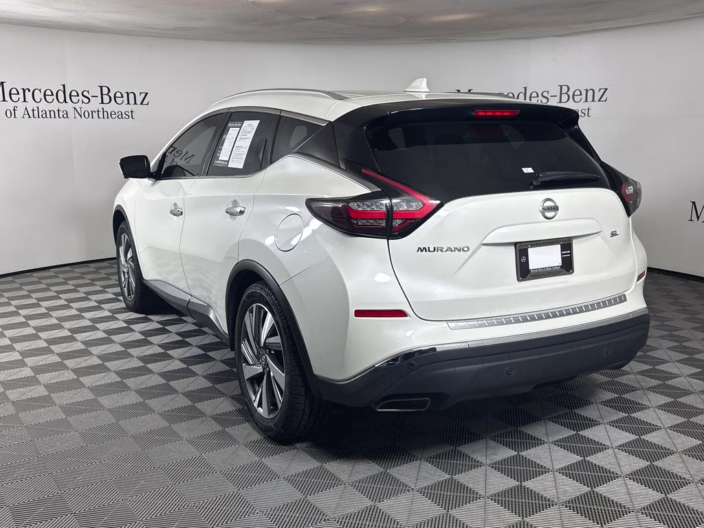 2020 Pearl White Tricoat Nissan Murano SL FWD SUV