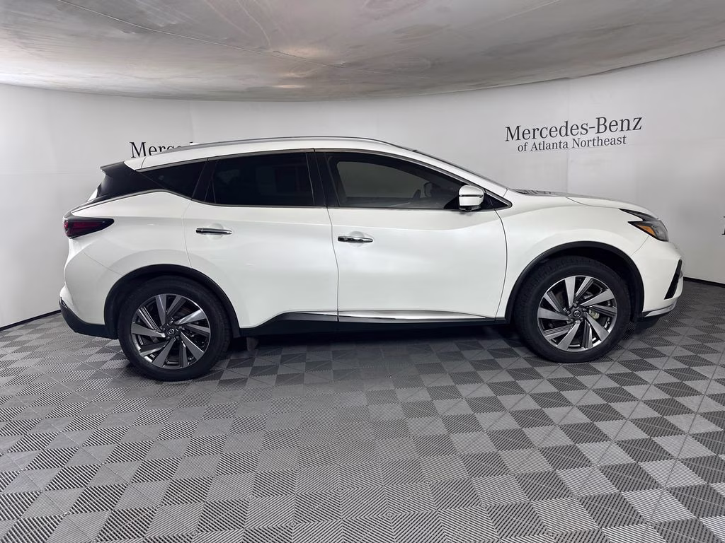2020 Pearl White Tricoat Nissan Murano SL FWD SUV