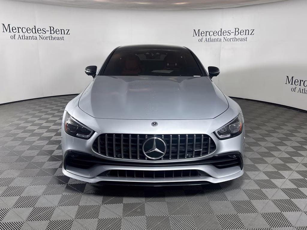 2022 Cirrus Silver Metallic Mercedes-Benz AMG GT 53 Base AWD Hatchback