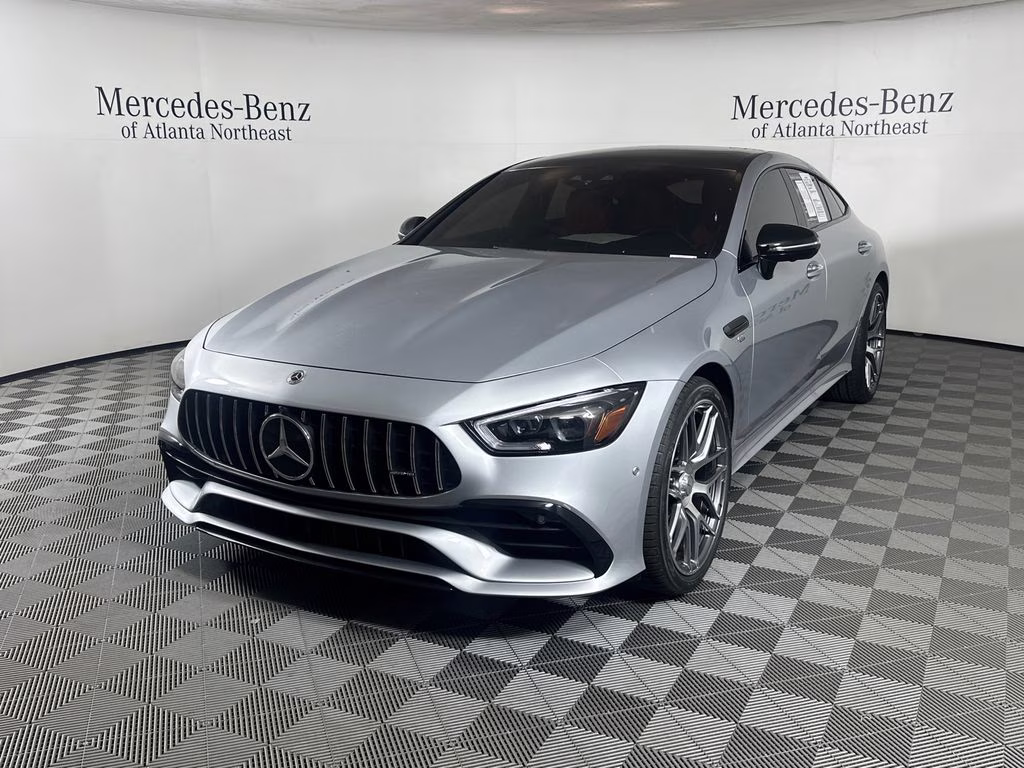 2022 Cirrus Silver Metallic Mercedes-Benz AMG GT 53 Base AWD Hatchback