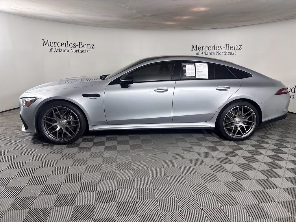 2022 Cirrus Silver Metallic Mercedes-Benz AMG GT 53 Base AWD Hatchback