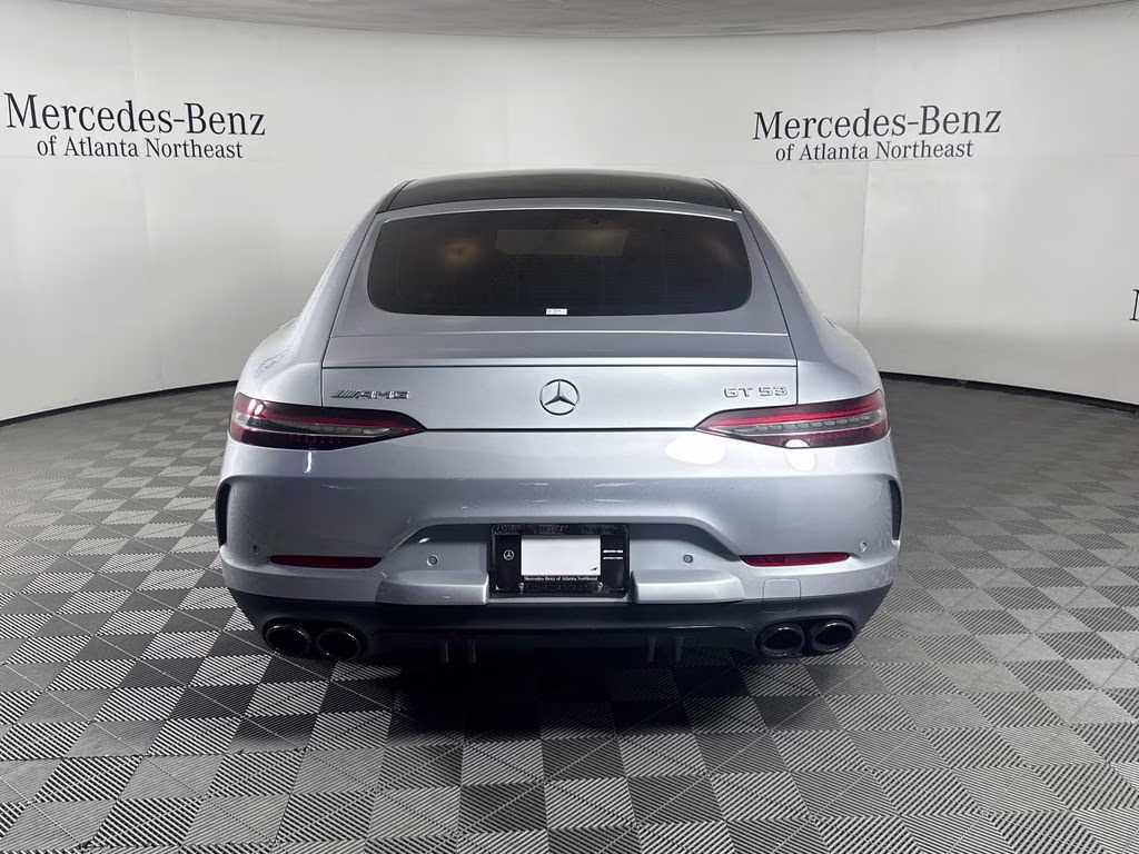 2022 Cirrus Silver Metallic Mercedes-Benz AMG GT 53 Base AWD Hatchback