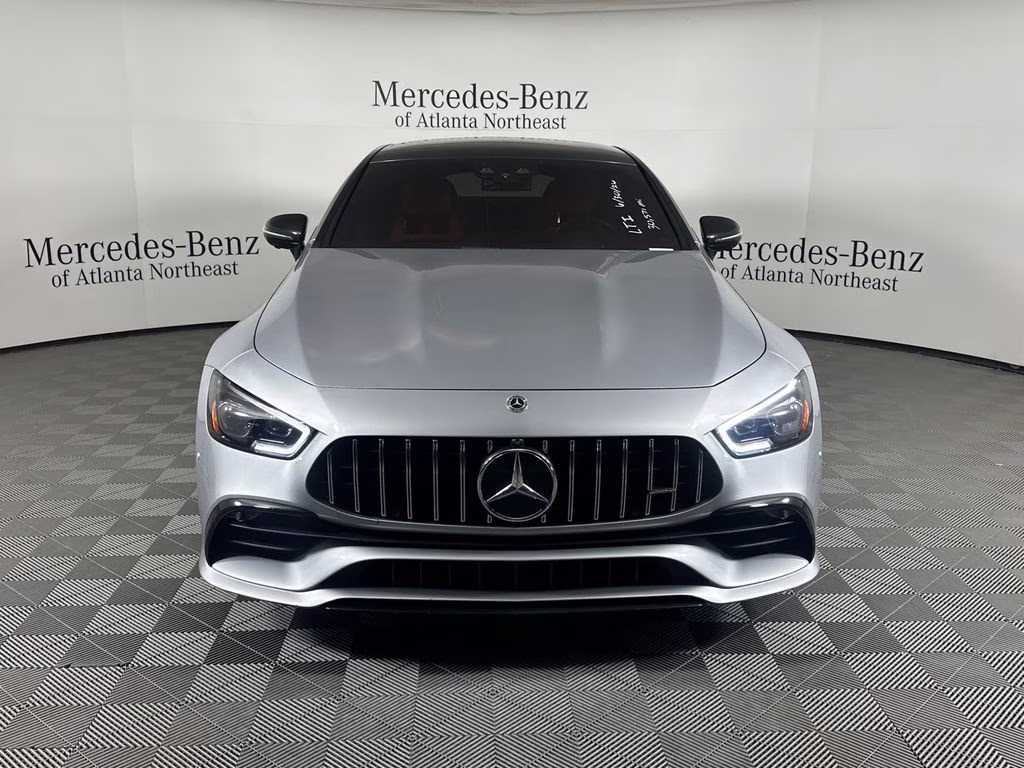 2022 Cirrus Silver Metallic Mercedes-Benz AMG GT 53 Base AWD Hatchback