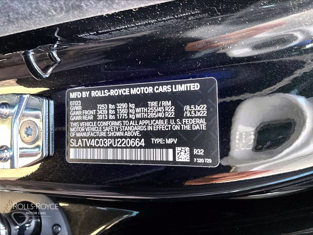 2023 Black Diamond Rolls-Royce Cullinan AWD SUV