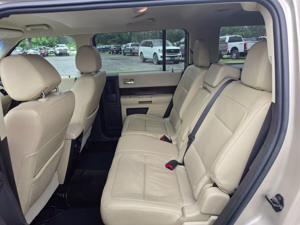 2017 White Gold Metallic Ford Flex Limited FWD SUV
