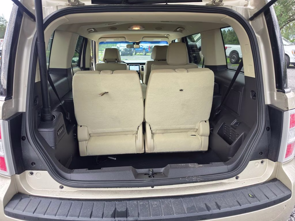 2017 White Gold Metallic Ford Flex Limited FWD SUV