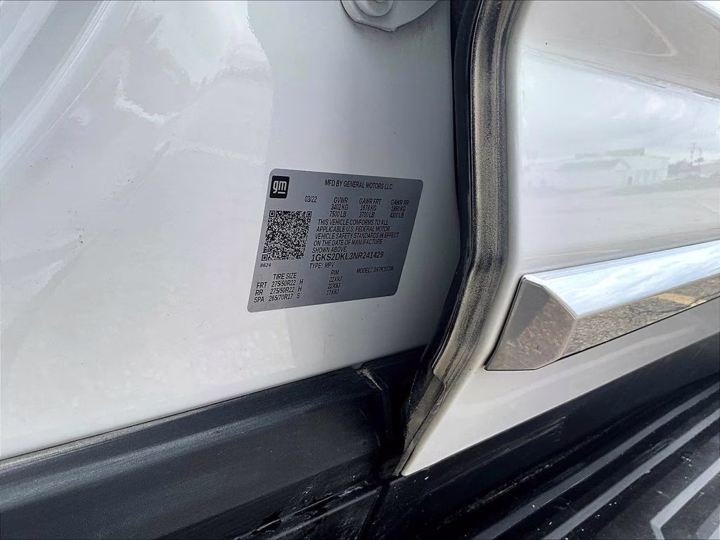 2022 Summit White GMC Yukon Denali 4X4 SUV
