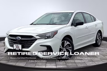 2025 Crystal White Pearl Subaru Legacy Base AWD Sedan
