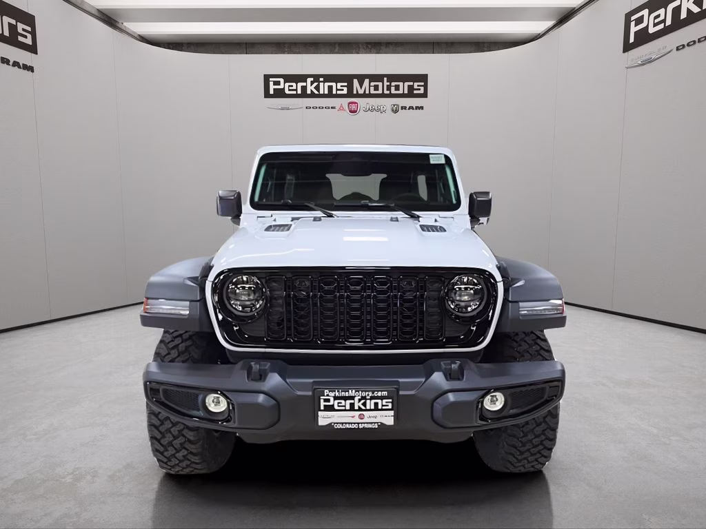 2026 Bright White Clearcoat Jeep Wrangler Willys 4X4 SUV