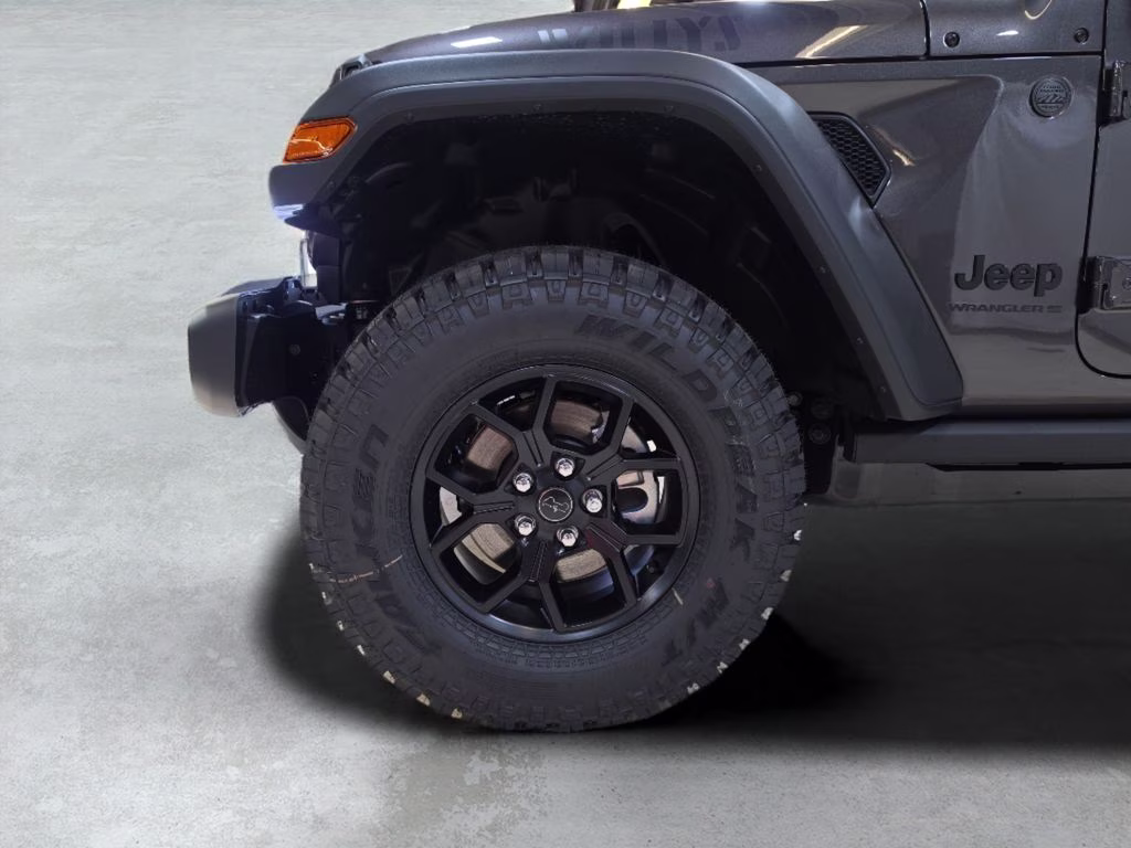 2026 Granite Crystal Metallic Clearcoat Jeep Wrangler Willys 4X4 SUV