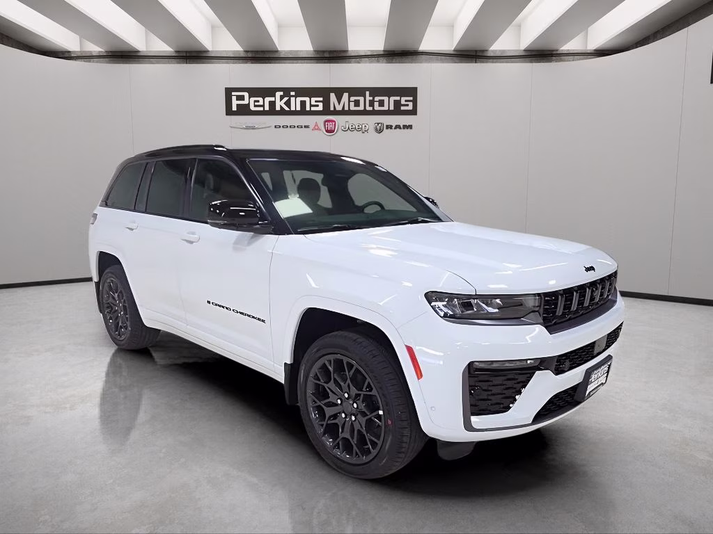 2026 Bright White Clearcoat Jeep Grand Cherokee Summit 4X4 SUV