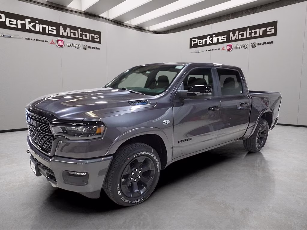 2026 Granite Crystal Metallic Clearcoat Ram 1500 Big Horn/Lone Star 4X4 Truck