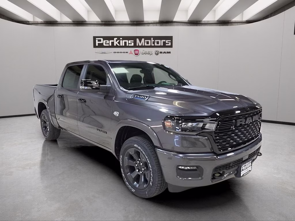 2026 Granite Crystal Metallic Clearcoat Ram 1500 Big Horn/Lone Star 4X4 Truck