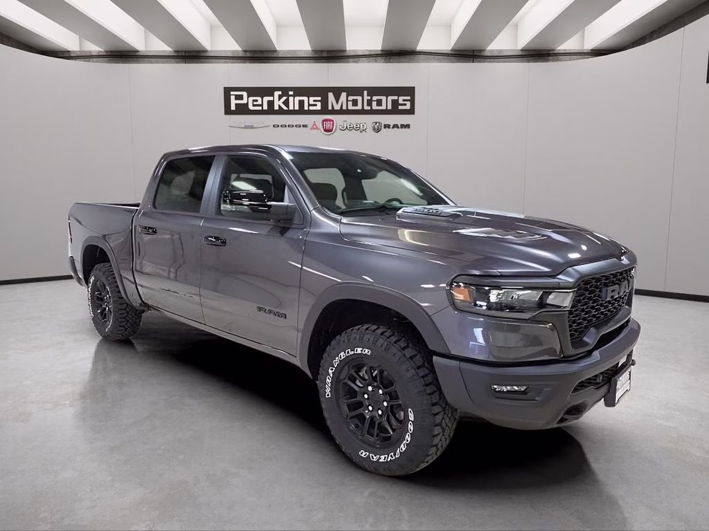 2026 Granite Crystal Metallic Clearcoat Ram 1500 Rebel 4X4 Truck