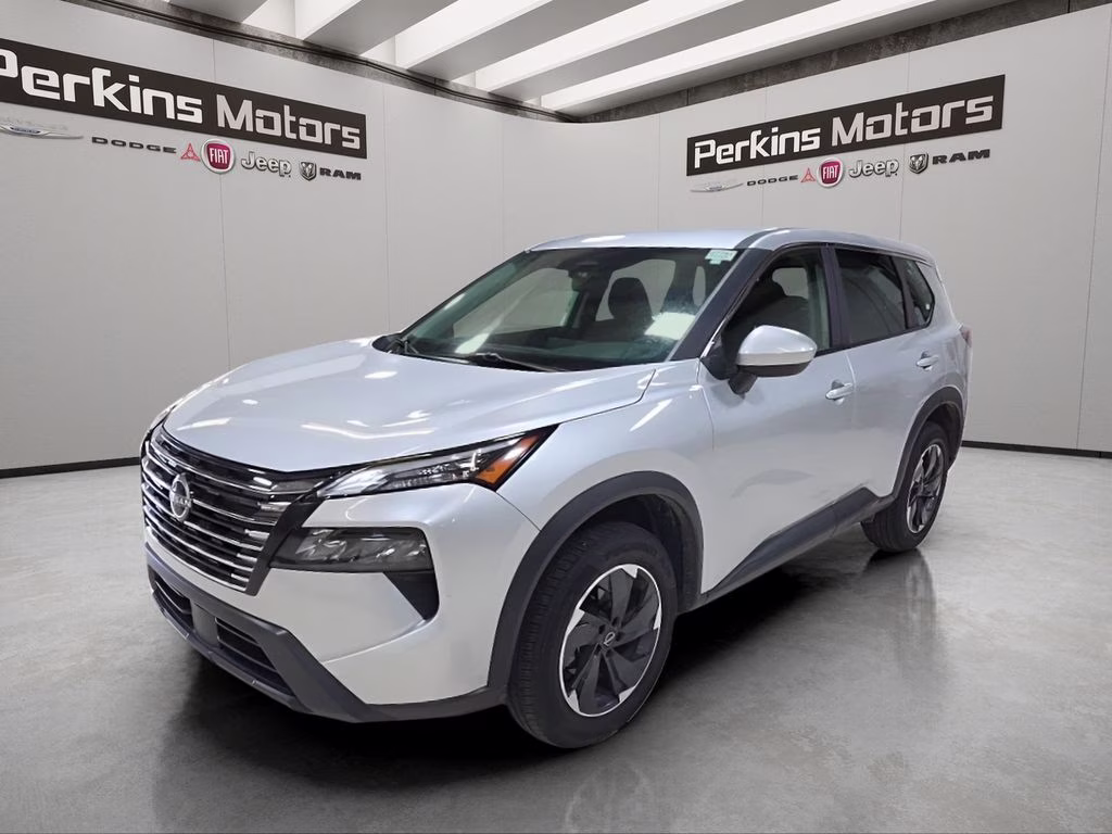 2025 Brilliant Silver Metallic Nissan Rogue SV AWD SUV