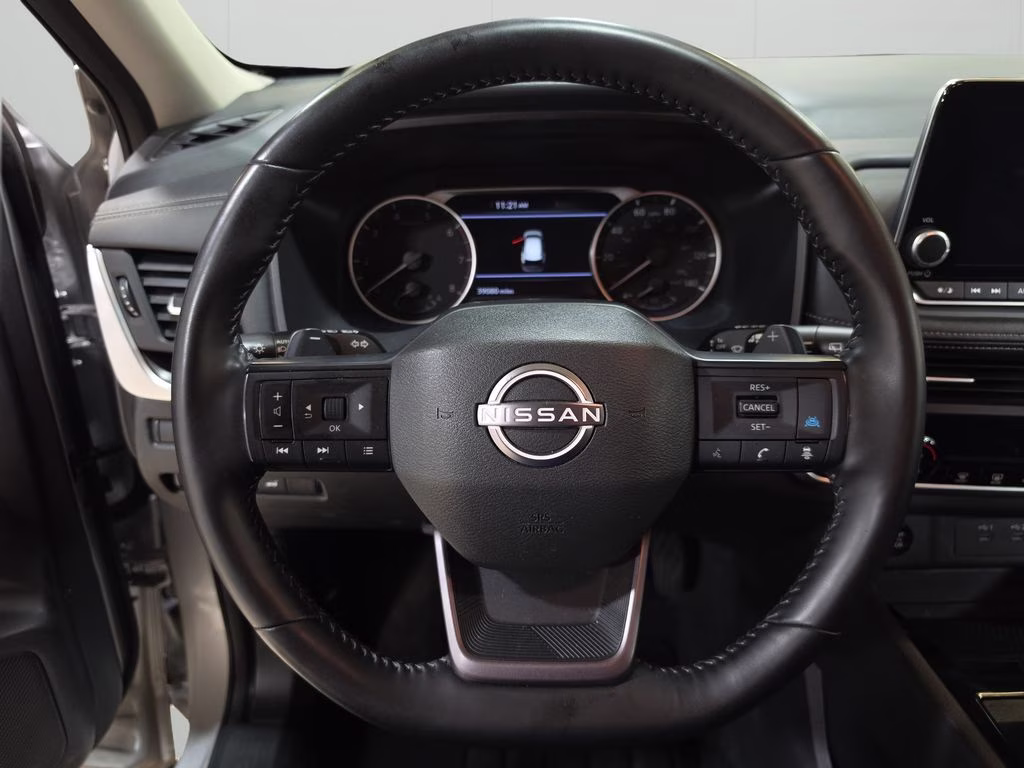 2025 Brilliant Silver Metallic Nissan Rogue SV AWD SUV