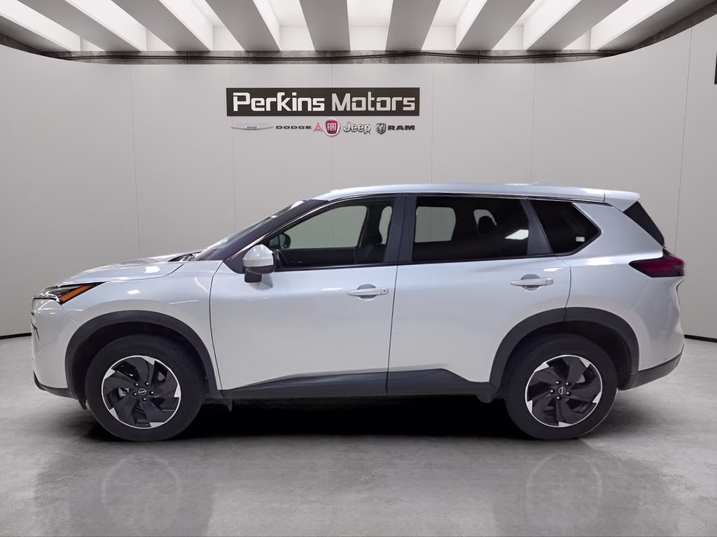 2025 Brilliant Silver Metallic Nissan Rogue SV AWD SUV