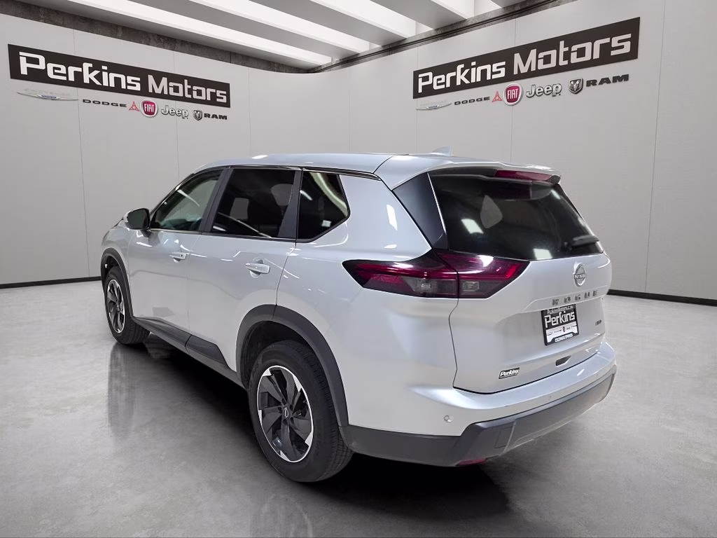 2025 Brilliant Silver Metallic Nissan Rogue SV AWD SUV