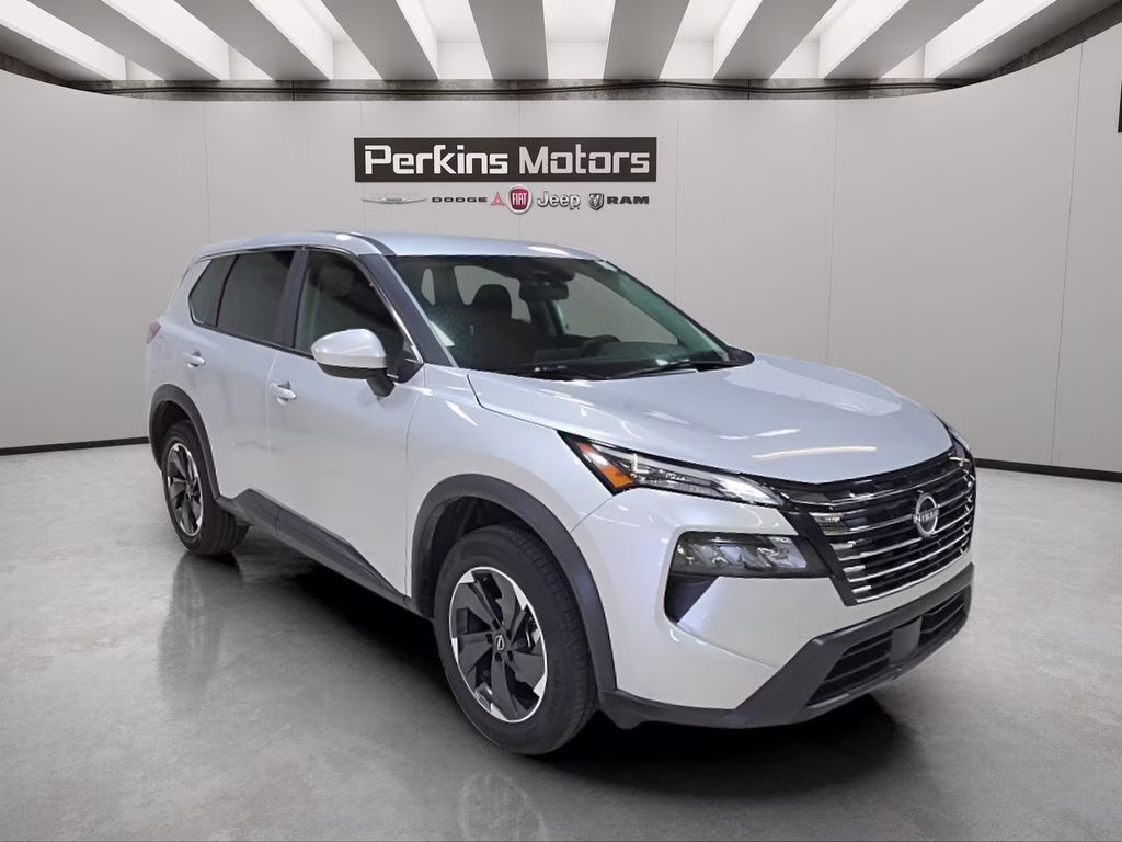 2025 Brilliant Silver Metallic Nissan Rogue SV AWD SUV