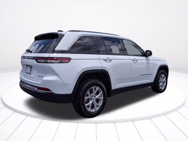 2023 Bright White Clearcoat Jeep Grand Cherokee Limited 4X4 SUV