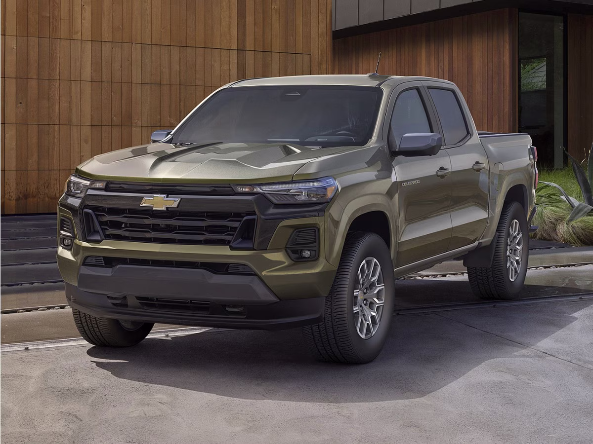 2023 Glacier Blue Metallic Chevrolet Colorado LT RWD Truck