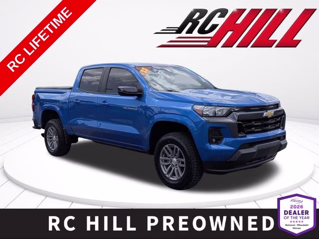 2023 Glacier Blue Metallic Chevrolet Colorado LT RWD Truck
