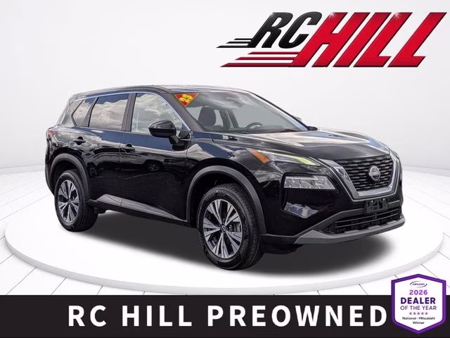 2023 Super Black Nissan Rogue SV AWD SUV