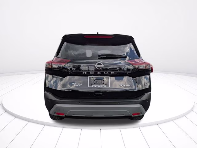 2023 Super Black Nissan Rogue SV AWD SUV