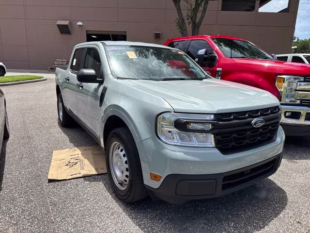 2024 Cactus Gray Ford Maverick XL Crew Cab Pickup FWD Truck
