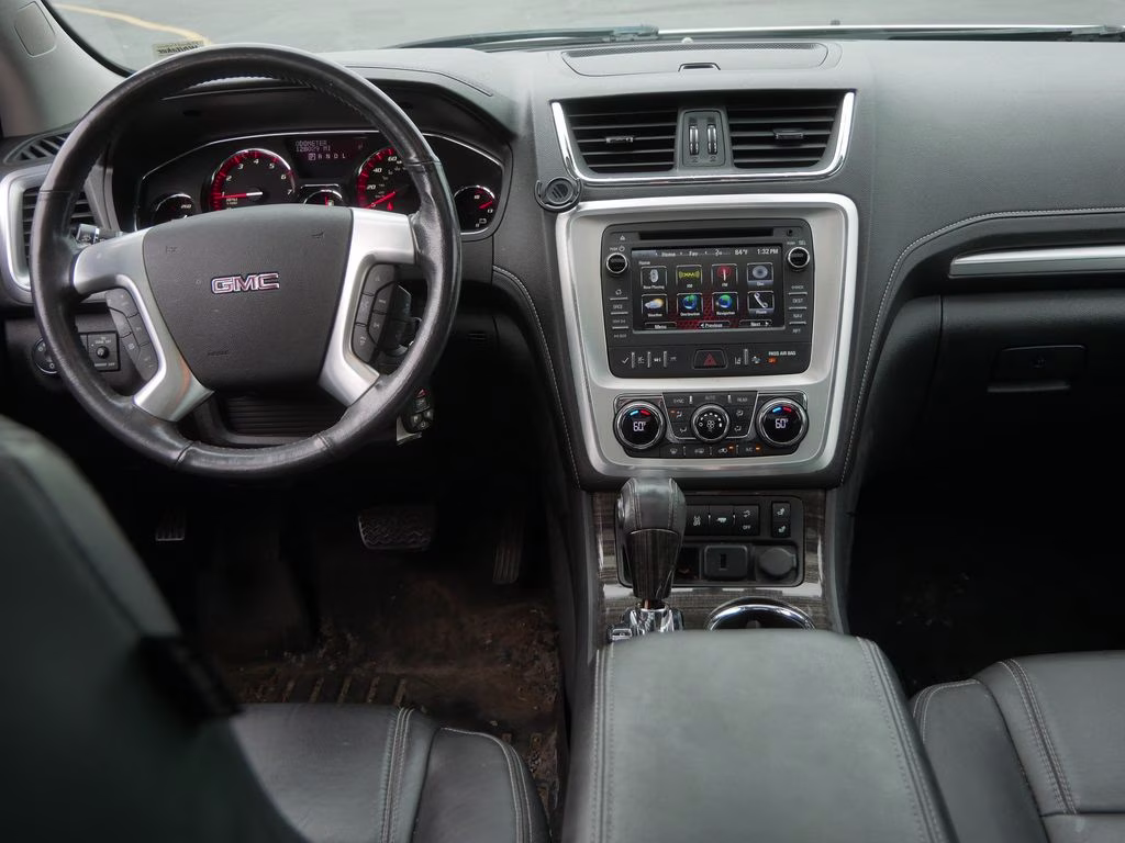 2015 Summit White GMC Acadia SLT-2 AWD SUV