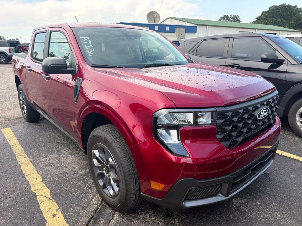 2026 Ruby Red Metallic Tinted Clearcoat Ford Maverick XLT FWD Truck