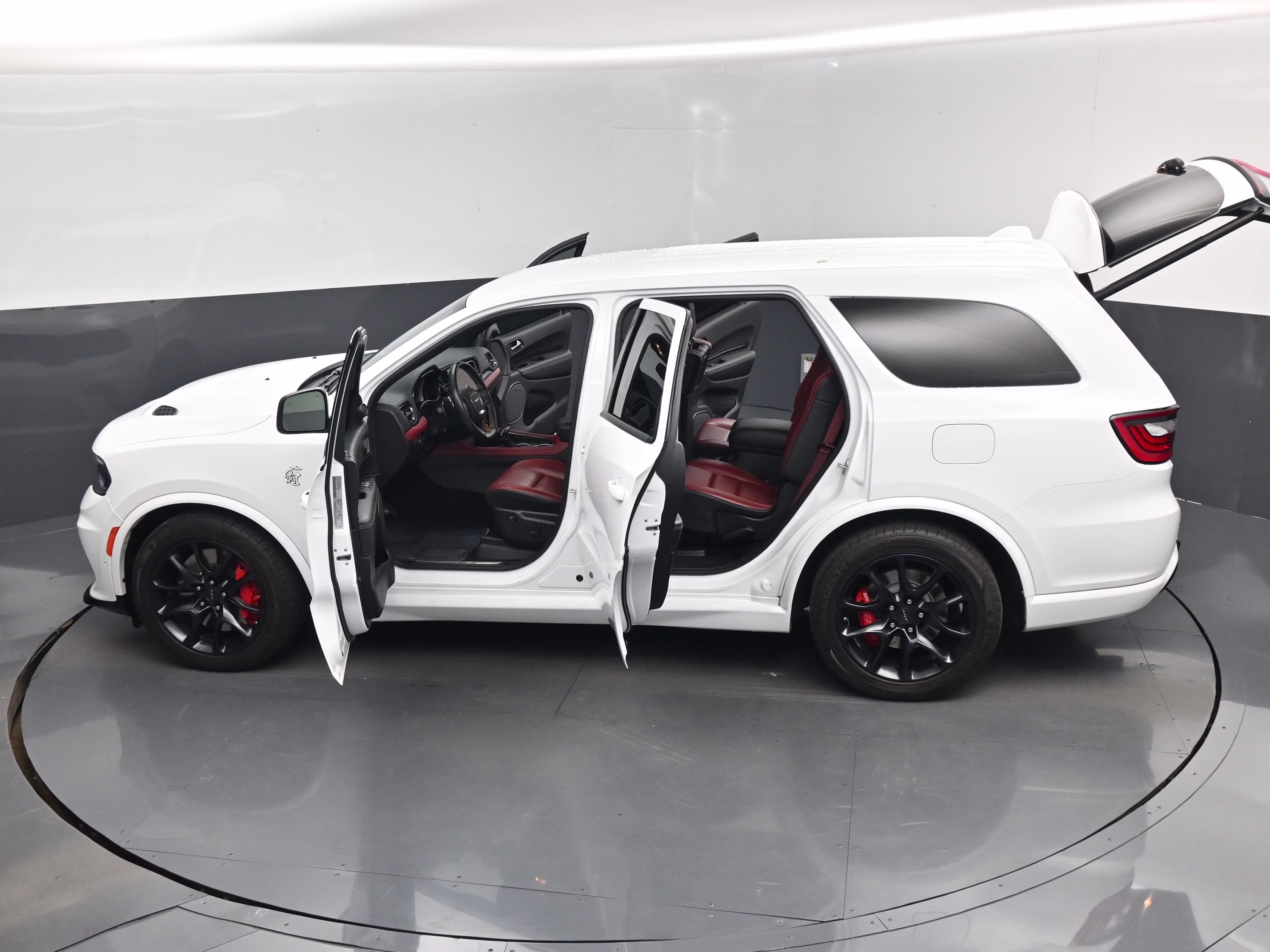 2021 White Knuckle Clearcoat Dodge Durango SRT Hellcat AWD SUV