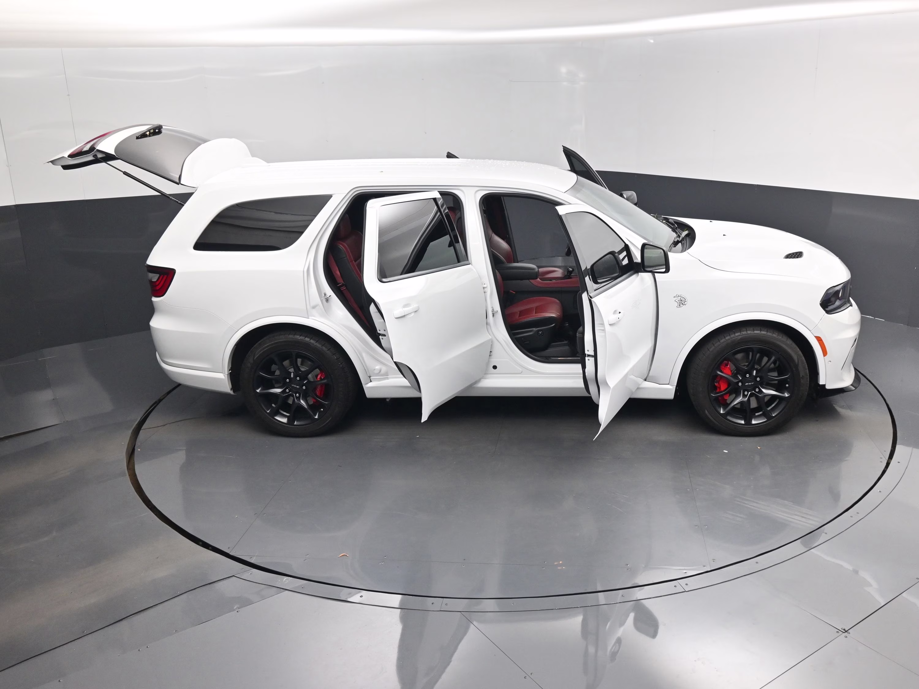 2021 White Knuckle Clearcoat Dodge Durango SRT Hellcat AWD SUV