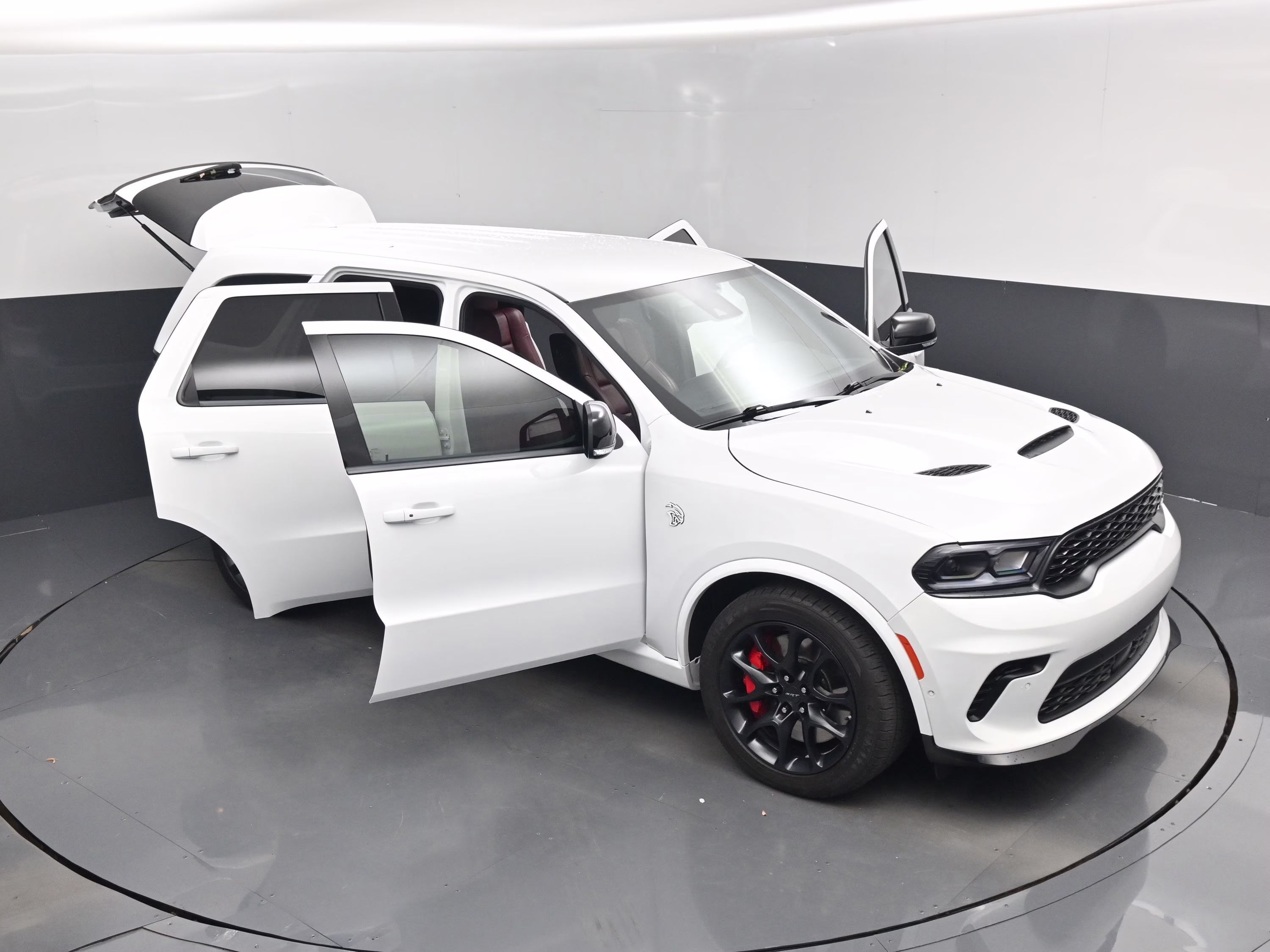 2021 White Knuckle Clearcoat Dodge Durango SRT Hellcat AWD SUV
