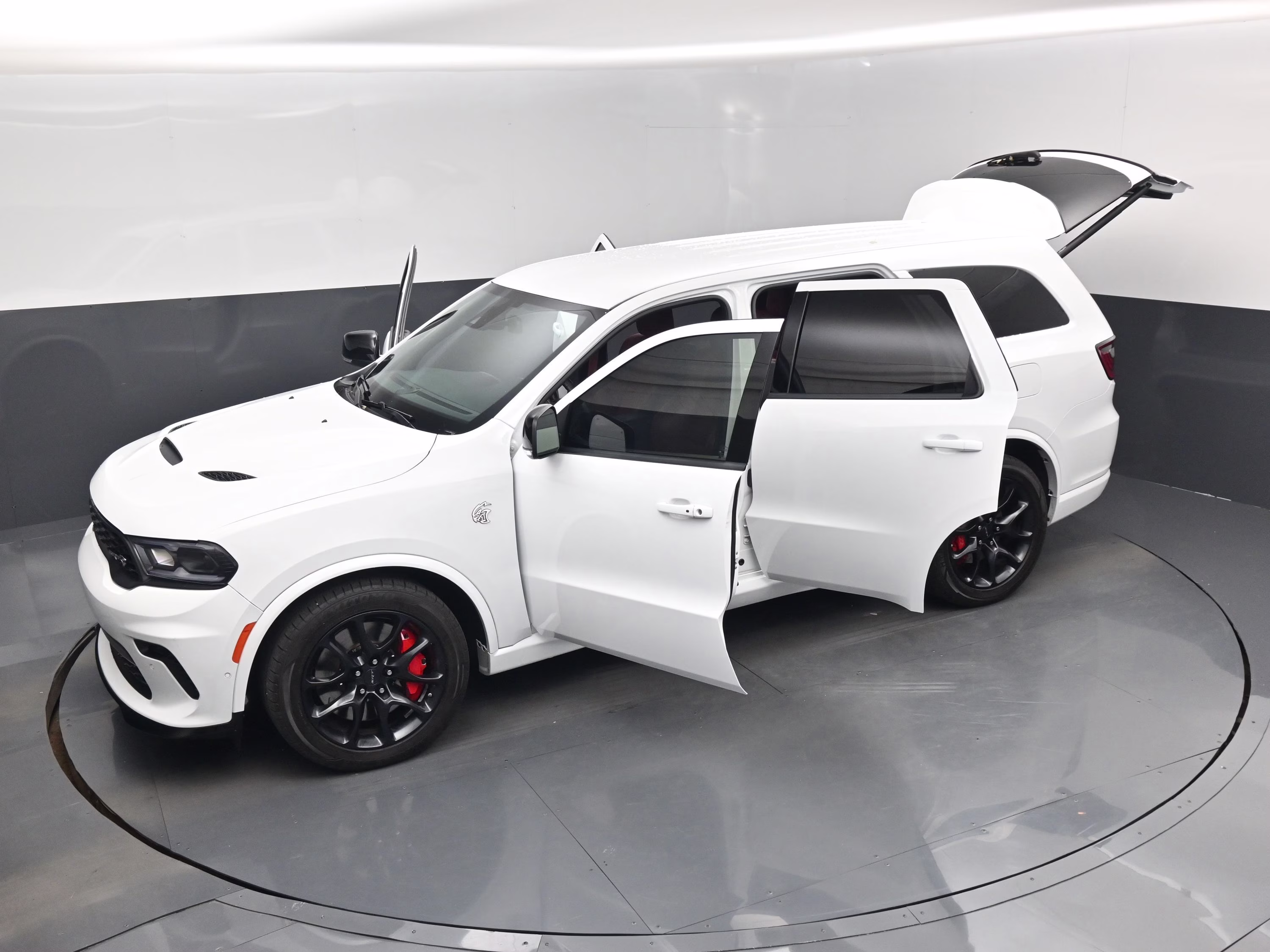 2021 White Knuckle Clearcoat Dodge Durango SRT Hellcat AWD SUV