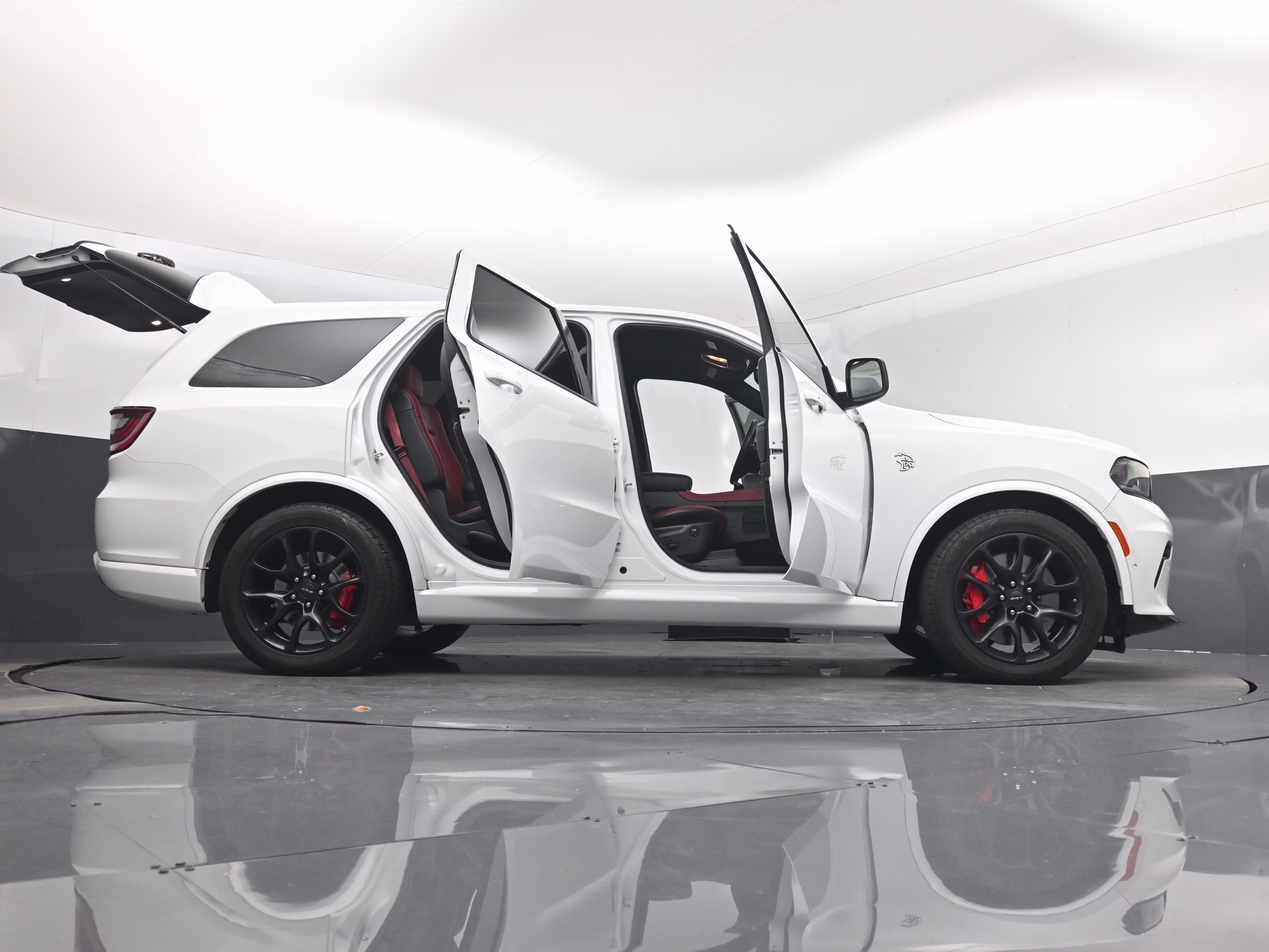 2021 White Knuckle Clearcoat Dodge Durango SRT Hellcat AWD SUV