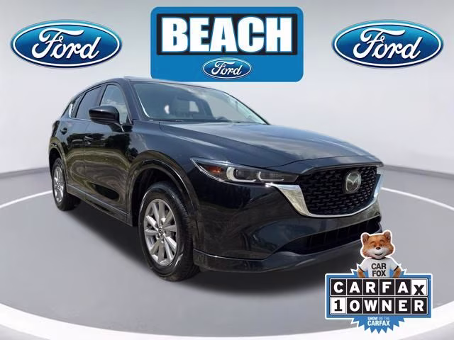 2025 Jet Black Mica Mazda CX-5 2.5 S Preferred Package AWD SUV