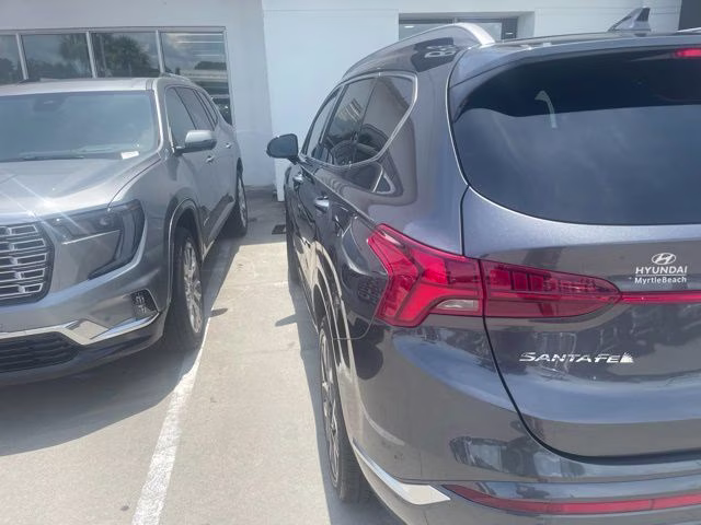 2023 Portofino Gray Hyundai Santa Fe Calligraphy AWD SUV