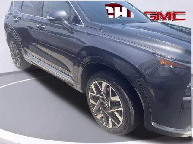 2023 Portofino Gray Hyundai Santa Fe Calligraphy AWD SUV