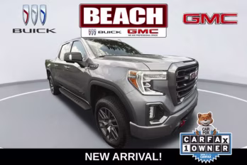 2021 Satin Steel Metallic GMC Sierra 1500 AT4 4X4 Truck